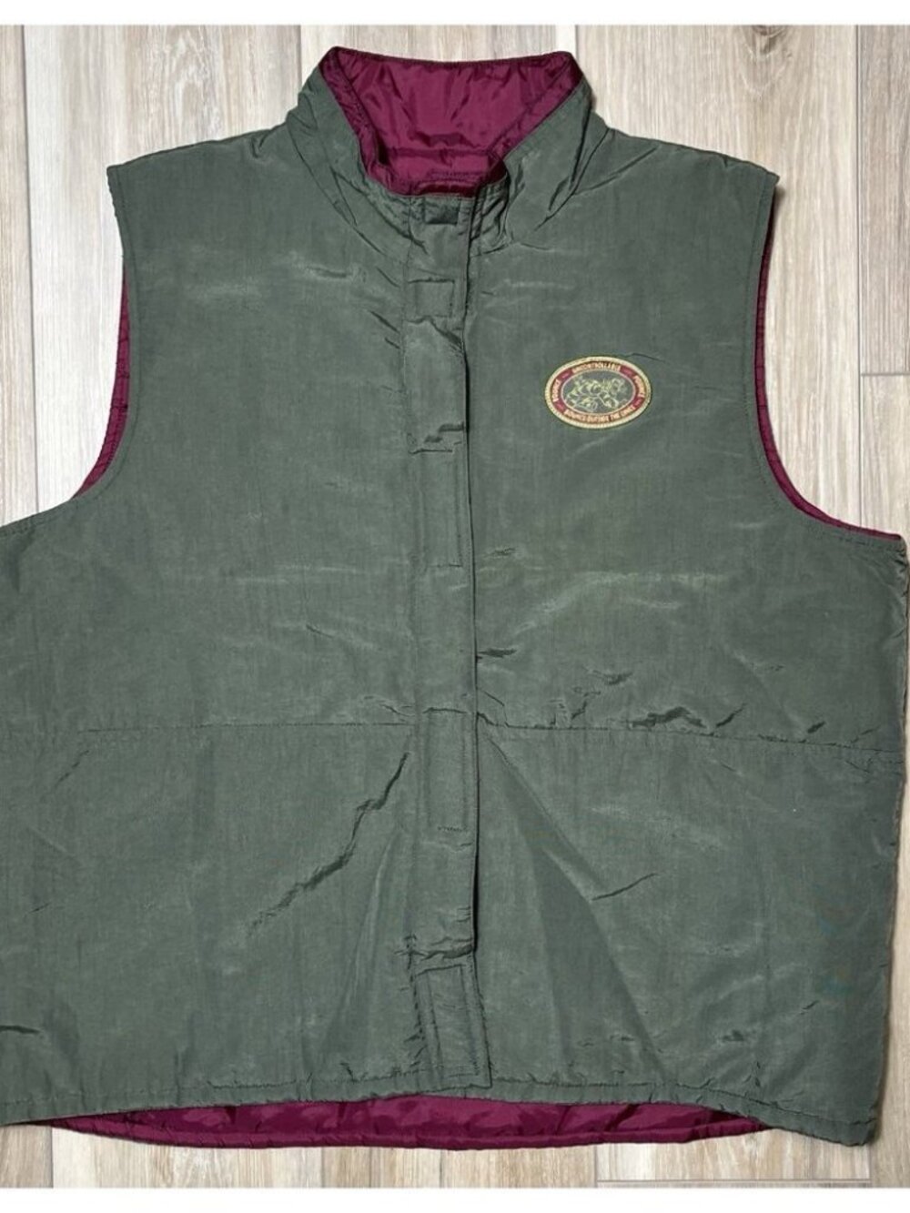 Vintage Disney Winne The Pooh Tigger Green Vest - Women Size XL